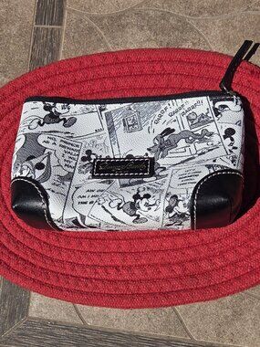 The Dooney & Bourke x Disney Parks Mickey And Minnie Mouse Comic Strip Bag 7"